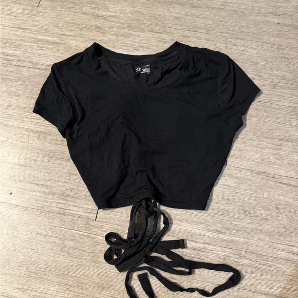 Offline by aerie ribbed tie back crop top - Picture 2 of 3